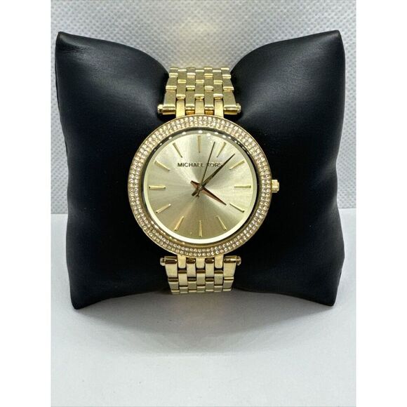 Michael Kors Darci MK3191 Women's Gold Stainless Steel Analog Dial Watch JNA371 - Picture 1 of 11